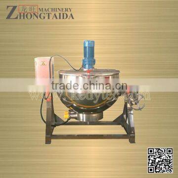 Electric Jacket Kettle With Mixer