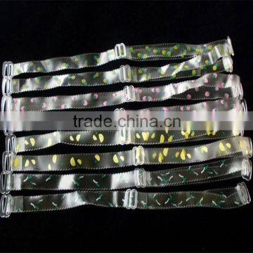 printed TPU bra strap, low price of invisible TPU bra strap