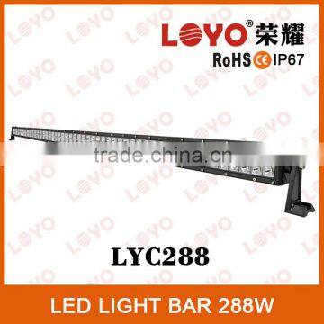 2014 New Product!! 50 inch 288w Curved LED light bar offroad LED light bar                        
                                                Quality Choice