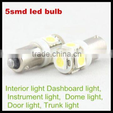 auto parts error free 5SMD 5050 ba9s led auto lamp super white led lamp bulb for bmw