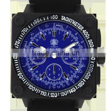 Calgary Watches Melbourne Collection Black Blue Sport photo-3