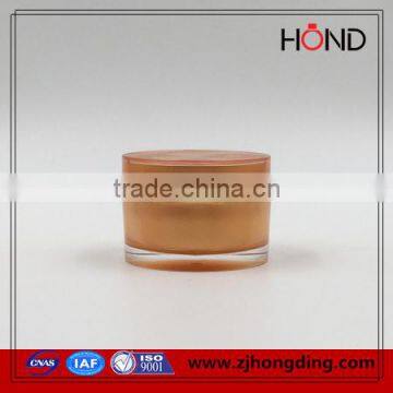 transparent small plastic jar 5g 10g 15g ;straight round acrylic plastic containers