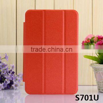 tablet leather fashion cover for huawei s701u