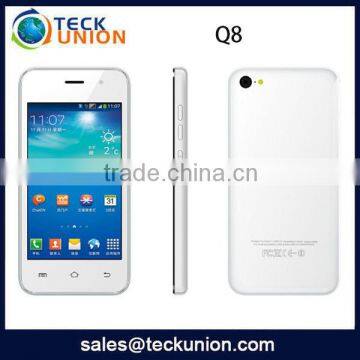 Made in China 4inch Android 3G Smartphone Q8 MTK6572 Dual Core Dual Camera photo-2