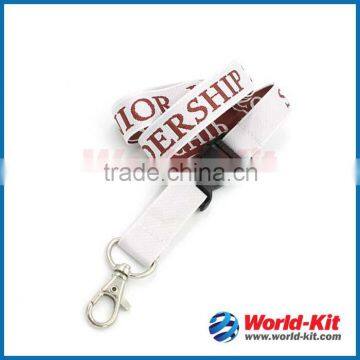 Woven Polyester Lanyards for Promotion Minimum Order