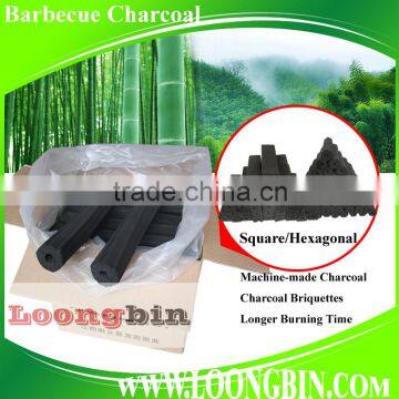 10kg/ctn compressed natural smokeless, no smoke flavor charcoal briquettes for barbecue