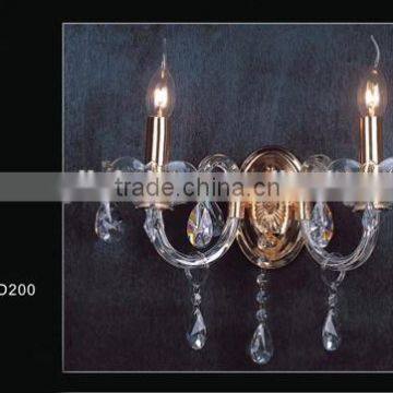 Fashionable OEM glass wall lamp for bedroom