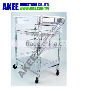 Kitchen Carts Modern Rolling Serving Cart Top Kitchen Cart Kitchen Serving Trolley photo-6