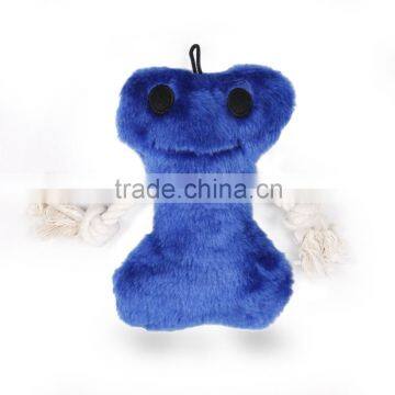 St mini toys plush with rope material be able to hang decorations blue smiling face toys