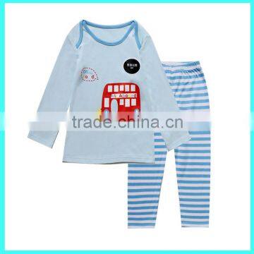 Wholesale high quality outfits long sleeve baby boy clothes clothing set