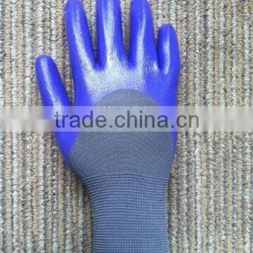 13 Gauge Nylon liner,nitrile 3/4 coated