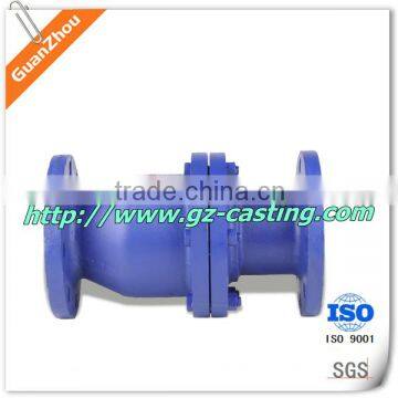 100mm grey iron casting flange valve