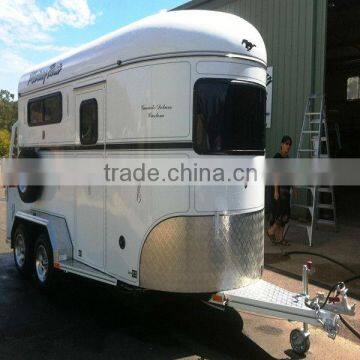 Sandard horse trailer for caravan campers made in shandong