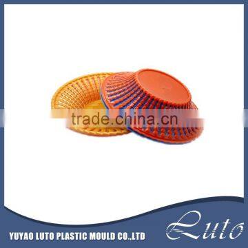 custom shape plastic deocrative fruit plate