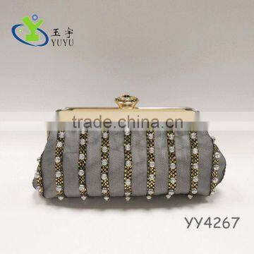 frame closure clutch studs bag