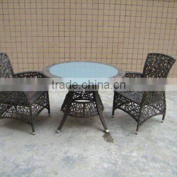 Muriel Durable Outdoor Furniture Long Lifetime Poly Rattan Dining Tables and Chairs