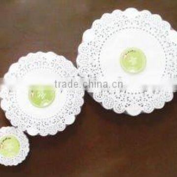 High Quality Round Plain White Paper Doily