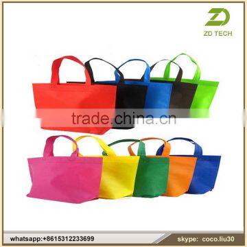 promotional Non Woven Bag with logo/Non-Woven shopping Bag/cheap custom NonWoven Bag ZDS2017