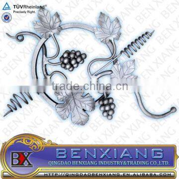 ornamental metal panels wrought iron rosettes