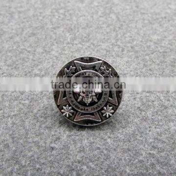 2016 Cool Ghost Face Metal Shank Button photo-4