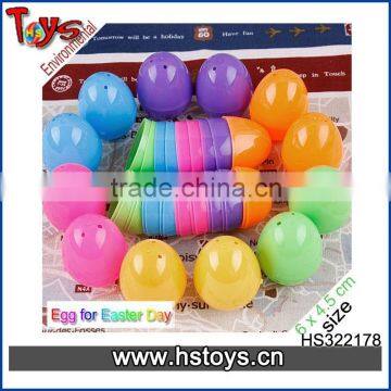 Unique Design it Can Open Plastic Easter Egg Container