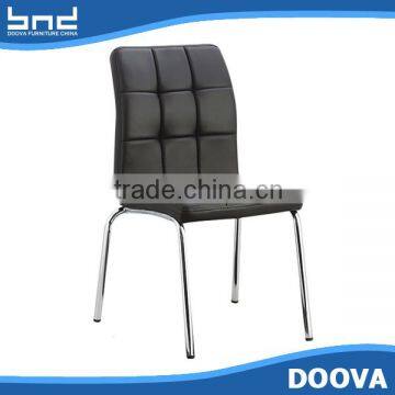 Fashion leather chair with iron legs on sale office chair