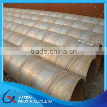 ASTM A36/API 5L GR.B SSAW Steel Pipe Export For Project