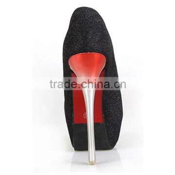 2015 Free Shipping Hot Selling Lady's Sexy High Pumps Wedding Glitter Shoes High Heels Peep Toe Free Shipping photo-3