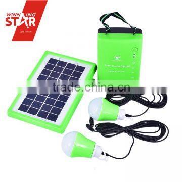 Environment friendly rechargeable solar power bank emergency light