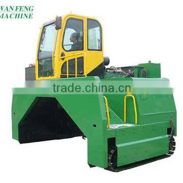 waste residue treating crawler turning equipments organic compost fertilizer machine