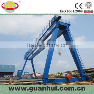 outdoor double gantry travelling beam crane