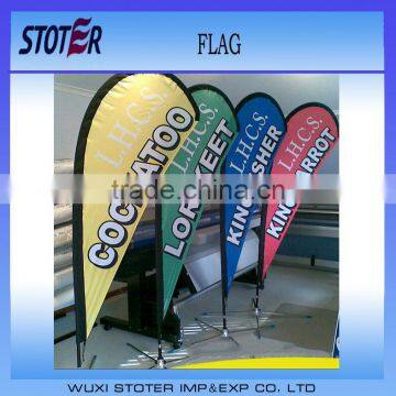 Custom wholesale advertising teardrop flag