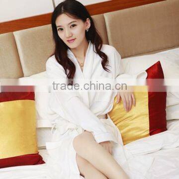 Kimono Collar Bathrobe Knitted Waffle Thin Robe