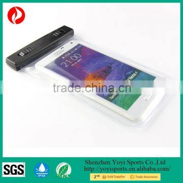 Universal clear waterproof cell phone pouch for Smartphones