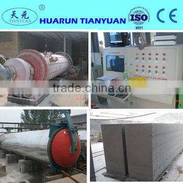 TOP quality Shandong Linyi AAC aerated concrete block brick making equipments - TIANYUAN BRAND