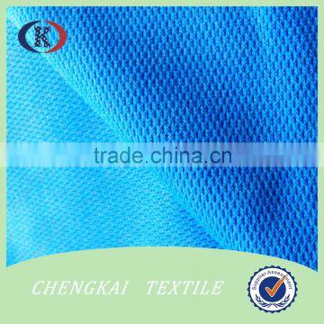 eyelet polyester bird eye fabric for basketball sportswear