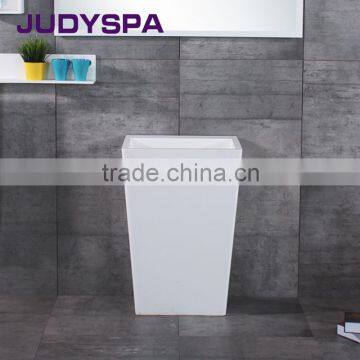 new design freestanding resin washing basin/bathroom basin