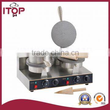 stainless steel double plate electric cone baker