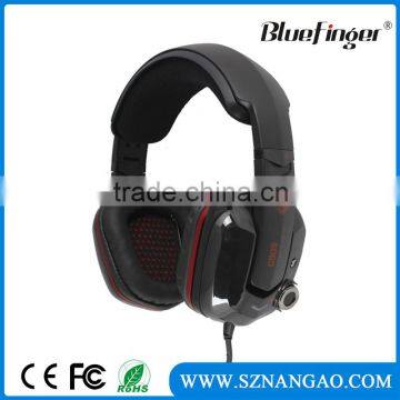 Somic original USB 7.1 LED and Vibration gaming headset with mic for PC gamer