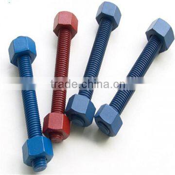 High Quality Black Blue Double end Studs screw