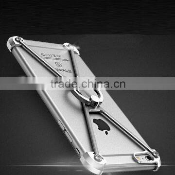 Innovative Lightweight Simple Design Mobile Phone Aluminum Cover Case for iPhone 6plus Metal Case
