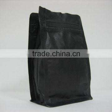 black side gusset flat bottom packaging bags