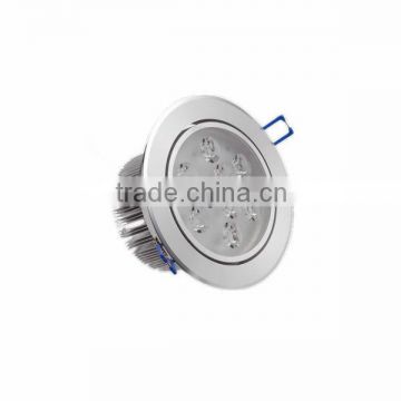 led ceiling light spot lamps with high power lens 9W