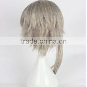 Synthetic Fashion Straight Anime Men Cosplay Wigs N444 photo-3