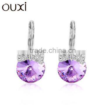 popular earrings &ouxi jewelry made with Austria Crystal jewerly 20709