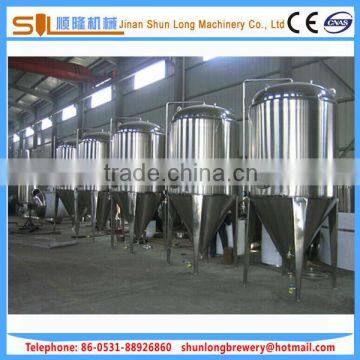 3mm thickness beer fermenting tank 2000l per day beer brew tank for sale