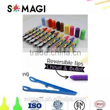 Liquid Chalk Markers Great Chalk Ink Pens For Kids & Artist 8-10- 12 Pack Fine tip wet erase neon chalk markers