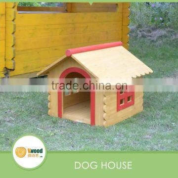 Wooden simple dog house wood room pubby house