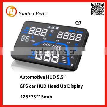 led digital GPS car HUD Head Up Display for car system speedometer
