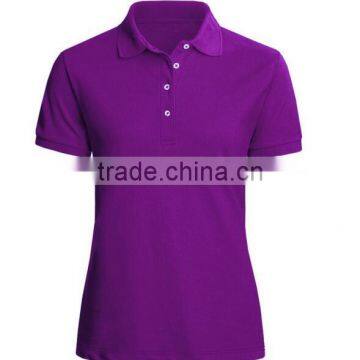 2016 Latest design fashion polo neck short sleeve blank polo shirt from china supplier on alibaba